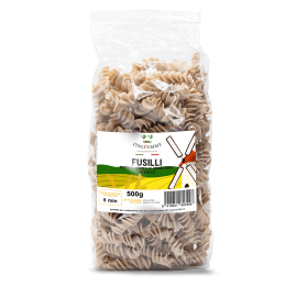 Wholemeal Fusilli Italyummy pasta 100% Italian wheat