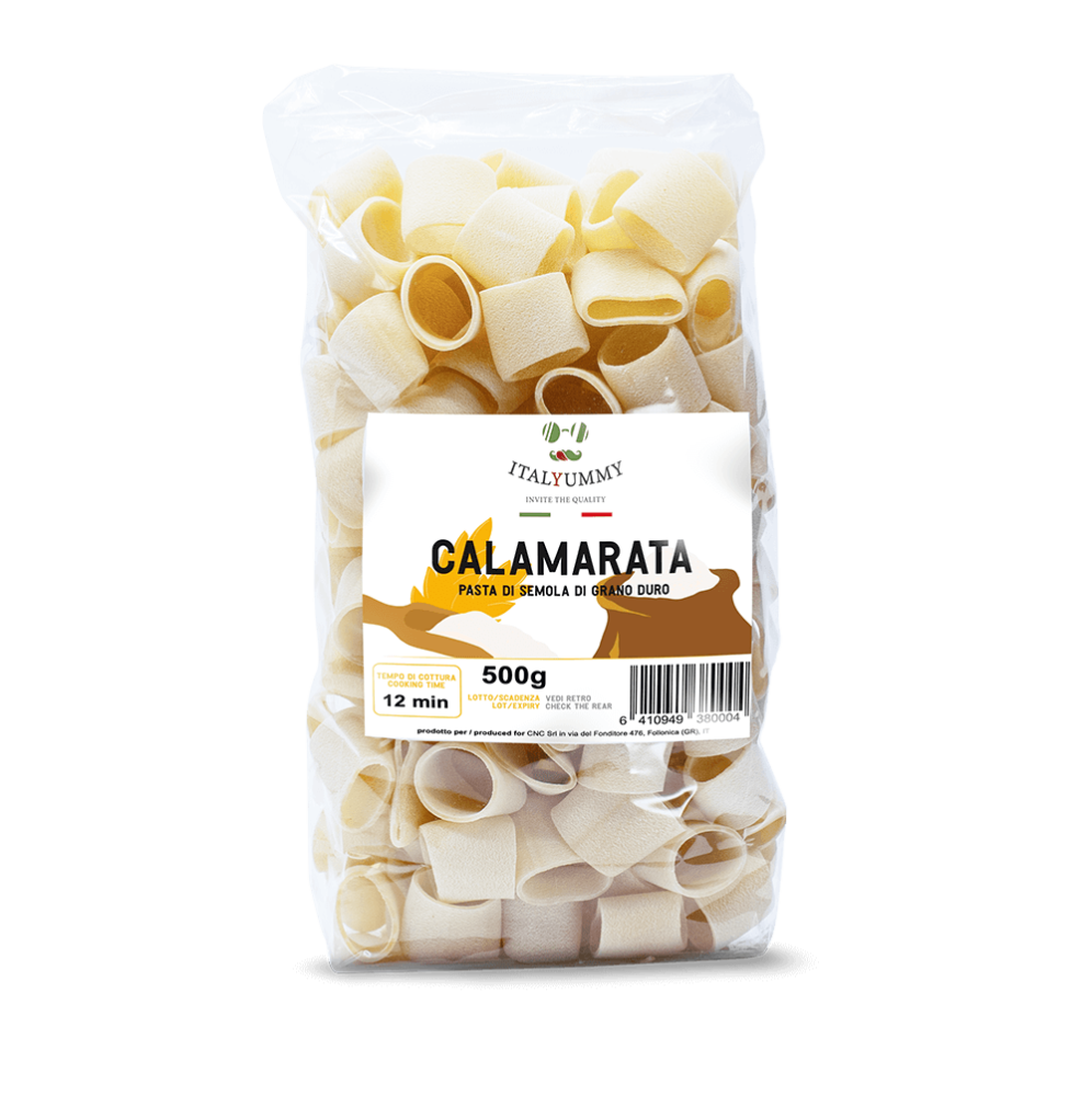 Calamarata Italyummy pasta 100% Italian wheat