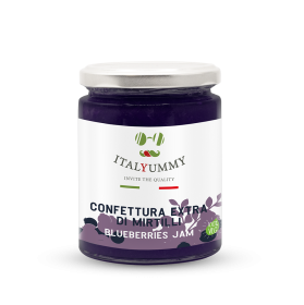 Vaso di Confettura Extra di Mirtilli Italyummy